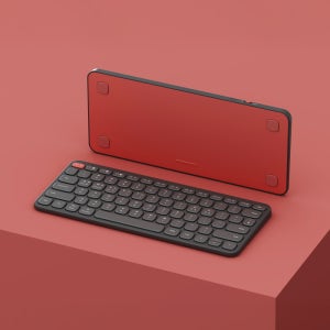 엑토 초경량 슬림 미니 가벼운 휴대 인체공학 아이패드 블루투스 키보드 B606