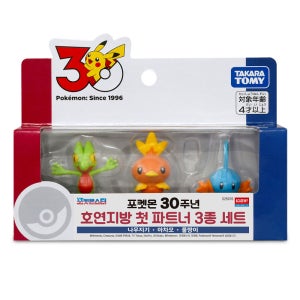 포켓몬 30주년 호연지방 첫 파트너 3종 세트