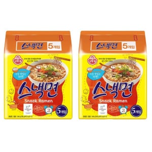 오뚜기 스낵면 108g, 10개