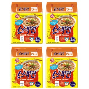 오뚜기 스낵면 108g, 20개