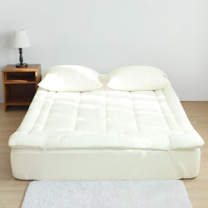 국내생산 플레인 요토퍼 사계절 먼지없는 세미 뒷면 논슬립 침대 밴딩