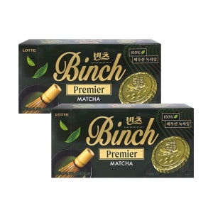 롯데 빈츠 말차 102g x 2개