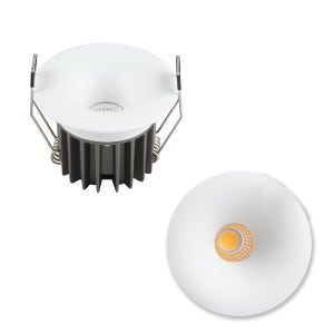 고급형 더쎈 델링 COB 다운라이트 타공 75mm(3인치) 10W 호른 움품 매입등 매립등
