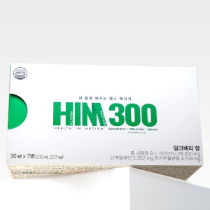 HIM300 테토력 가득 남성 부스터샷 알부민 아르기닌 흑염소 산양유 마카 30ml, 7개