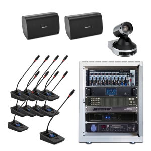 메가라인 MGCW5510 화자추적 무선 화상회의 회의용마이크시스템 구즈넥마이크 10개