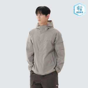 [스노우피크 어패럴] 루트 소매 포켓 바람막이 Fog Gray (S26MMRWB62)