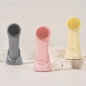 글로우텀 뷰티디바이스 진동클렌저 온열 쿨링 얼굴 마사지기 LED 피부관리 세안 브러쉬