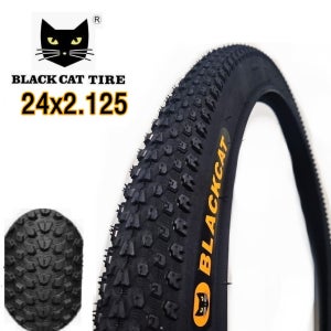 타이어 24x2.125 블랙캣, MTB 전기 자전거 교체 수명 마모