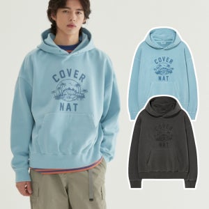 커버낫 후드티 그래픽 티셔츠 아일랜드 피그먼트 후디