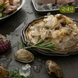 [머시스 키친] 국내산 자연산 바지락살 250g