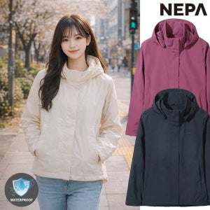 네파자켓 피노 2레이어 방수 여성 봄바람막이 빅사이즈