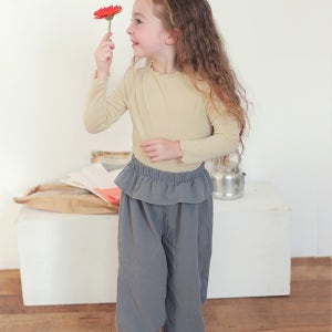 비엔 엘라스 프릴 팬츠 26봄 S-XXL