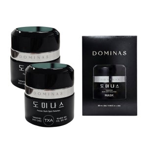 도미나스 기미크림 6세대 50g 2개 + 도미나 크림 마스크팩 1박스(28ml 4매)