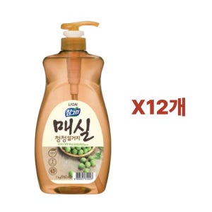 샤인빈 매실 청정 주방세제 960ml, 12개
