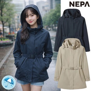 네파자켓 듀라이크코트 방수 여성 봄바람막이 빅사이즈