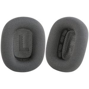 [호환]에어팟 맥스 이어쿠션 이어패드 헤드셋 커버 헤드폰 이어폰 커버 레더 스페이스그레이