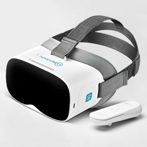 뉴냅비전 시지각 AI 뇌 훈련 눈 건강 VR 눈운동기 브레인 디바이스 마사지기