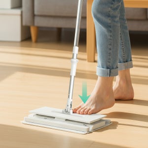유즈베러띵 발로 꾹 원터치 밀대 걸레 노터치 바닥 청소 청소포