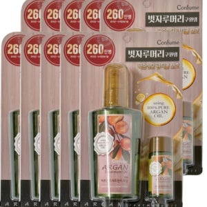 과일나라 컨퓸 아르간 트리트먼트 헤어오일120ml+(25ml 추가) x 10개