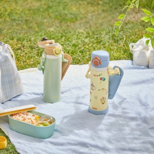 [써모스] 보온보냉 스트랩 원터치 마이디자인보틀 JOI-501K (500ml)초등학생 물병