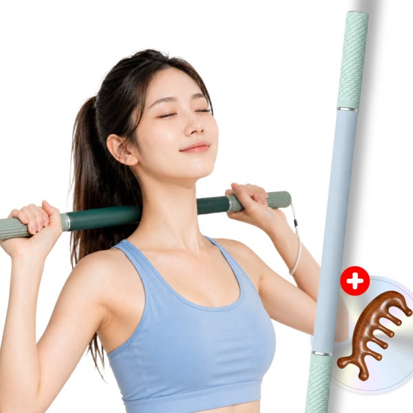선티카 릴렉스바 마사지스틱 종아리 어깨 바디 괄사 실속형 고급형 스트레칭 봉 롤러 마사지기