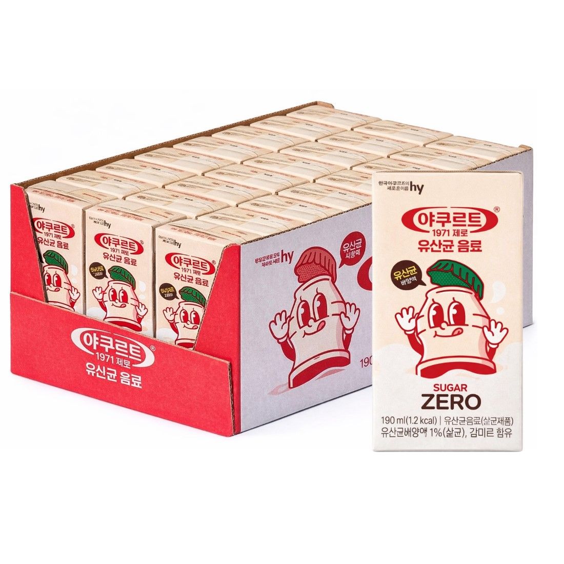 hy 야쿠르트 슈가 제로 성분 분석
