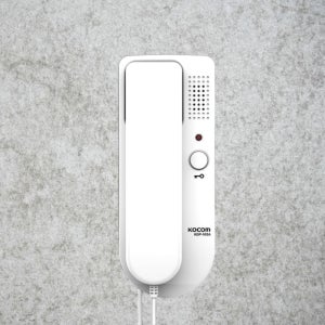 코콤 주택 빌라 인터폰 현관 초인종 2선식 교체 설치 KDP-502D(건전지타입)