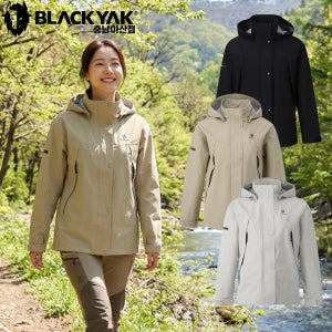 블랙야크 바람막이 여성 기능성 발수 방풍 자켓 캐주얼 아웃도어 AWC 3L 레인자켓