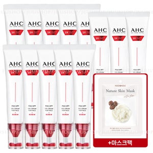시즌14 최신상 홈쇼핑 최다 AHC 풀리프트 아이크림 40mlx10+12mlx3+ 마스크팩