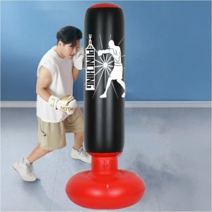 가정용 대형 에어 샌드백 복싱 펀치백 세트