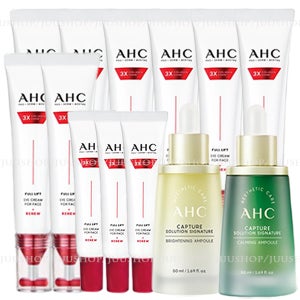 (홈쇼핑구성)시즌14 AHC 아이크림 풀리프트 40mlx8+12mlx3+ 앰플 2개