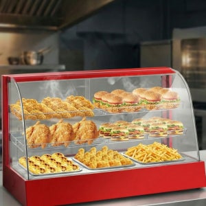 쇼케이스온장고 붕어빵 호두과자 전기 보온 온장고 2단