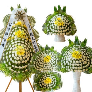 세종시 세종 근조 화환 보람동 장례식 보내기 조화 꽃 배달 장례 장례식장 꽃집 3단 부고