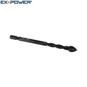 이엑스파워 만능드릴비트 EMD-10 4날 유리 타일 목재 철재 탭 기리 10MM