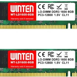 WINTEN 데스크탑 메모리칩 DDR3-1600 8GBX2 16GB