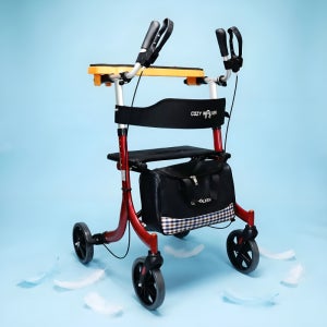 부천복지용구 성인용보행기 코지워커P04 팔받침대 걸음보조기 접이식 높이조절 노인보행보조