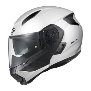 카부토 KABUTO 류키 (WHITE METALLIC) 시스템 헬멧