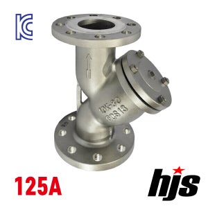 스텐 스트레이너 밸브 125A (후렌지캡) / BB타입 1.0Mpa 플랜지 KC인증품