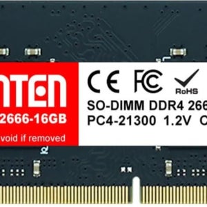 WINTEN 노트북 메모리 메모리칩 DDR4-2666 16GB 260Pin CL19 2개