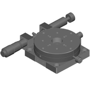 SR-60B-L,R 메뉴얼 수동 회전 스테이지 Φ60 360°/ 10mm 이동거리