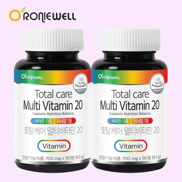 알작은비타민 20대 여자 남자 비타민 올인원 종합 영양제 6개월분