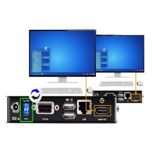 ATEN USB HDMI KVM 스위치 연장기 100M 송수신기 증폭기 IT-CE801