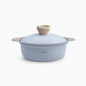 에지리 소라팟 세라믹코팅 전골냄비 (인덕션 겸용) 18cm, 블루