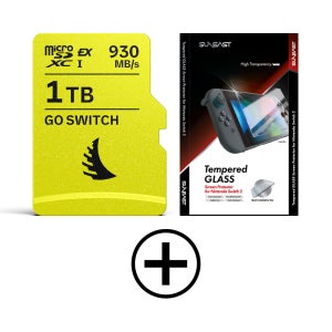 엔젤버드 닌텐도 스위치2 GO SWITCH microSD Express 1 TB 와 프로텍터 세트