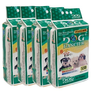 도그펜시아 실속형 강아지 배변 패드 허브향 53cmx43cm, 50매입, 4개