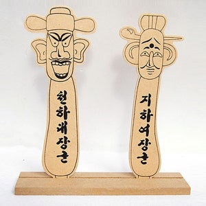 전통 예날장승 장승꾸미기 만들기공예재료
