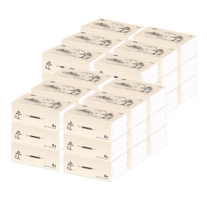 담이연 뽑아쓰는 대나무 천연펄프 키친타월 먼지없는 무형광 무표백 키친타올 100매, 36팩