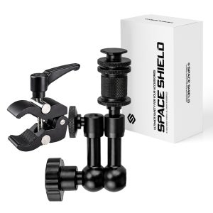 액션포인트 1/4인치 파이프 고정 각도 관절 조절 슈퍼 클램프 & 매직암 세트 S Size