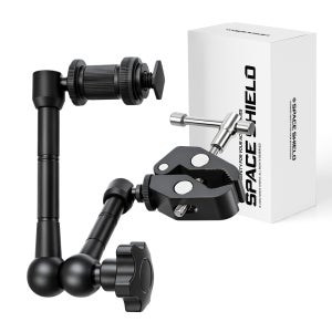 액션포인트 1/4인치 파이프 고정 각도 관절 조절 슈퍼 클램프 & 매직암 세트 L size