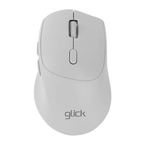 지클릭커 무소음 블루투스 무선 마우스 저소음 사무용 마우스 다쿠아즈 화이트